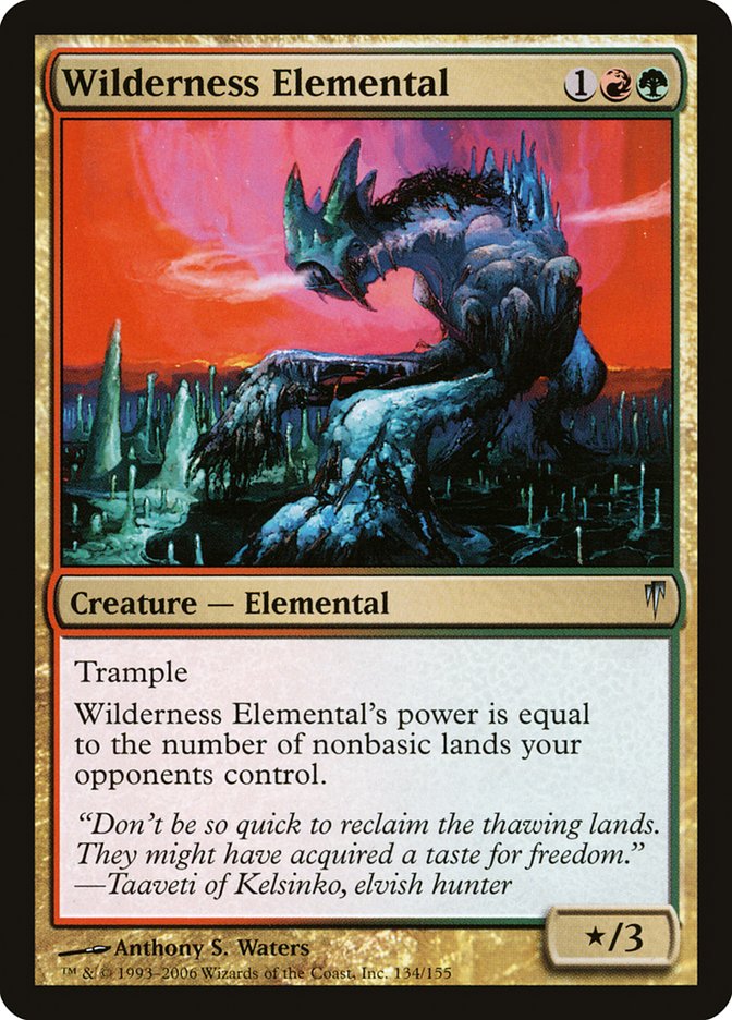 Wilderness Elemental [Coldsnap] | L.A. Mood Comics and Games