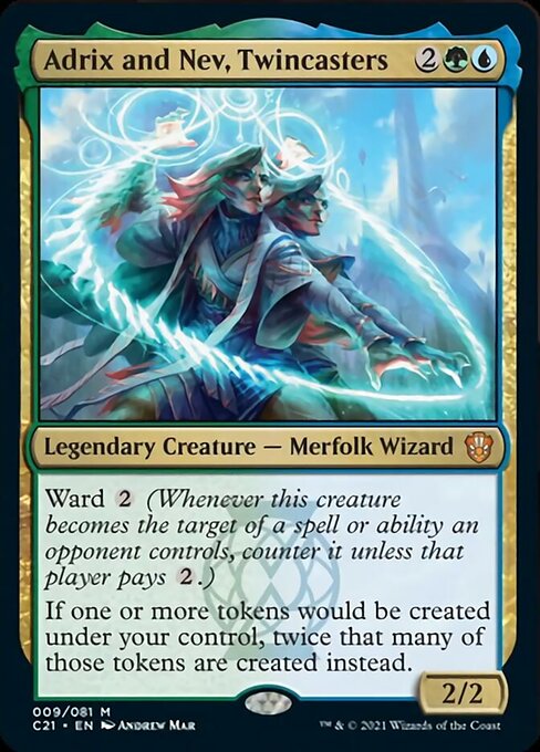 Adrix and Nev, Twincasters [Commander 2021] | L.A. Mood Comics and Games