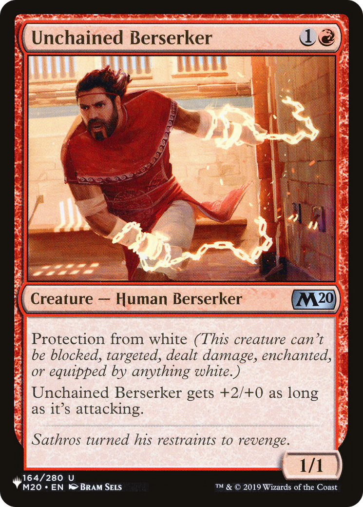 Unchained Berserker [The List Reprints] | L.A. Mood Comics and Games