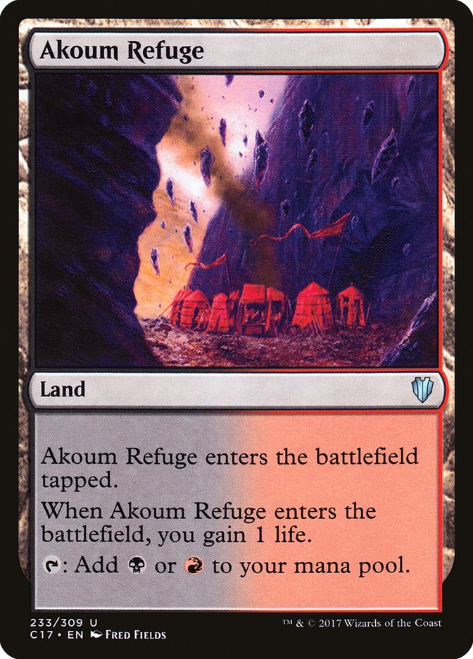 Akoum Refuge [Commander 2017] | L.A. Mood Comics and Games