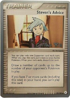 Steven's Advice (92/101) (Bright Aura - Curran Hill's) [World Championships 2005] | L.A. Mood Comics and Games