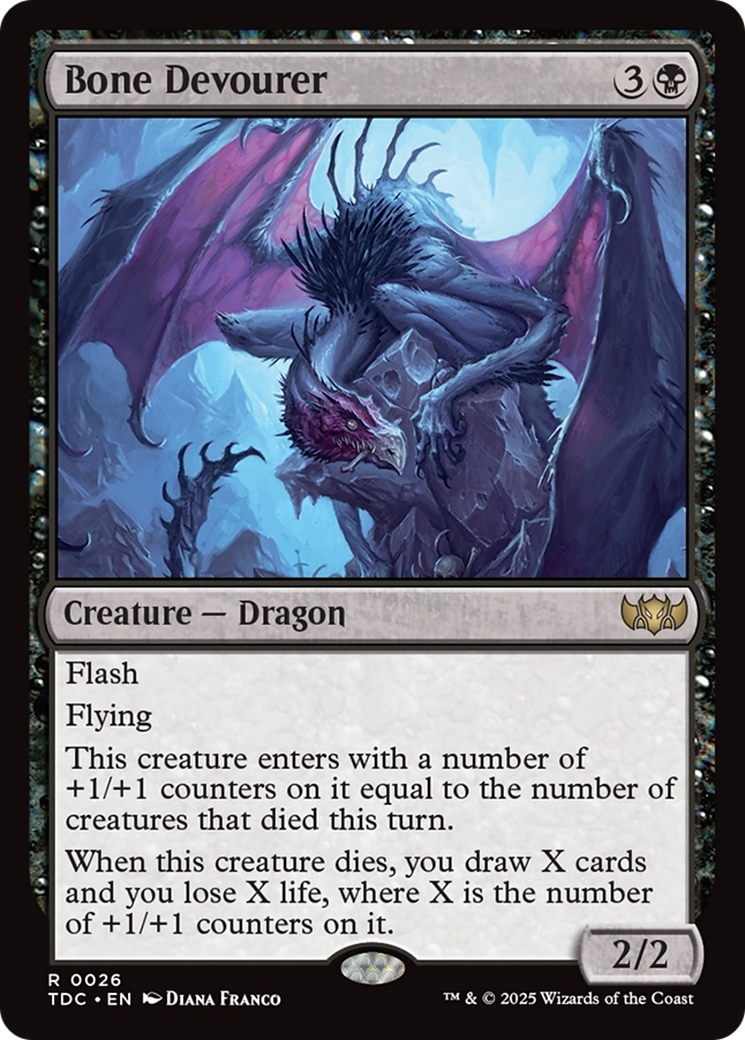 Bone Devourer [Tarkir: Dragonstorm Commander] | L.A. Mood Comics and Games