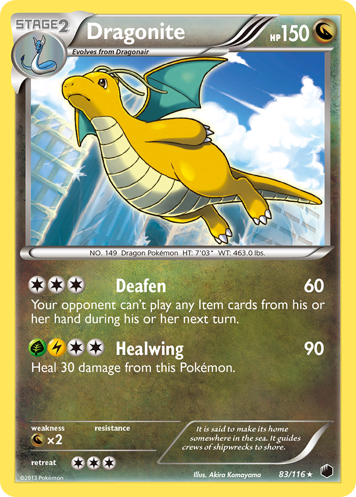 Dragonite (83/116) [Black & White: Plasma Freeze] | L.A. Mood Comics and Games