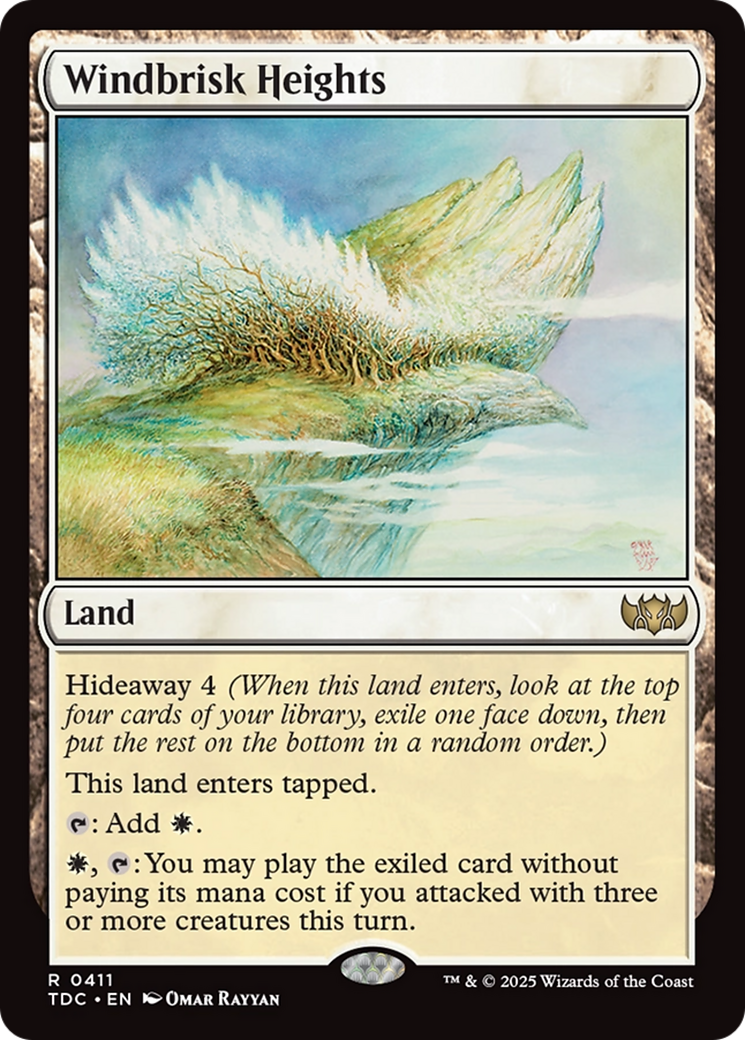 Windbrisk Heights [Tarkir: Dragonstorm Commander] | L.A. Mood Comics and Games