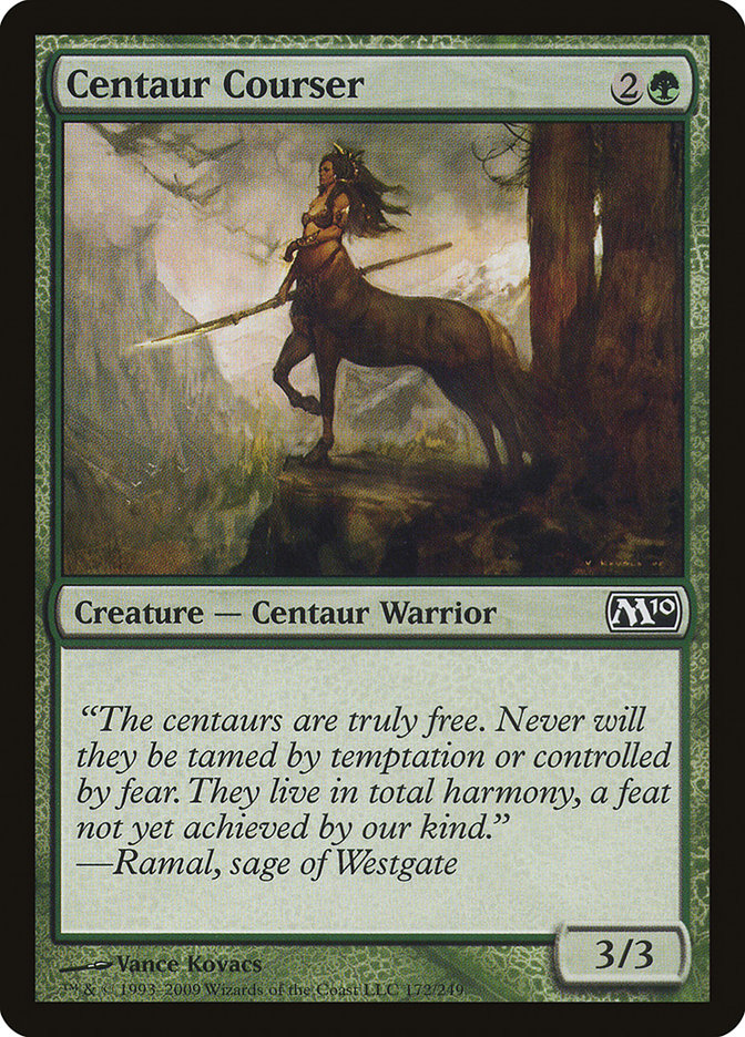 Centaur Courser [Magic 2010] | L.A. Mood Comics and Games