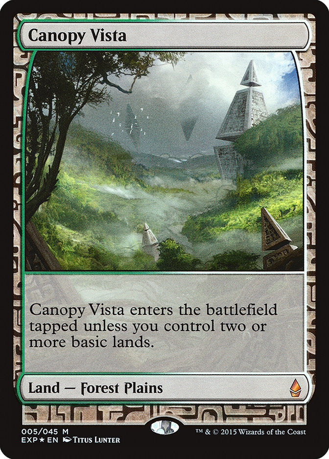 Canopy Vista [Zendikar Expeditions] | L.A. Mood Comics and Games