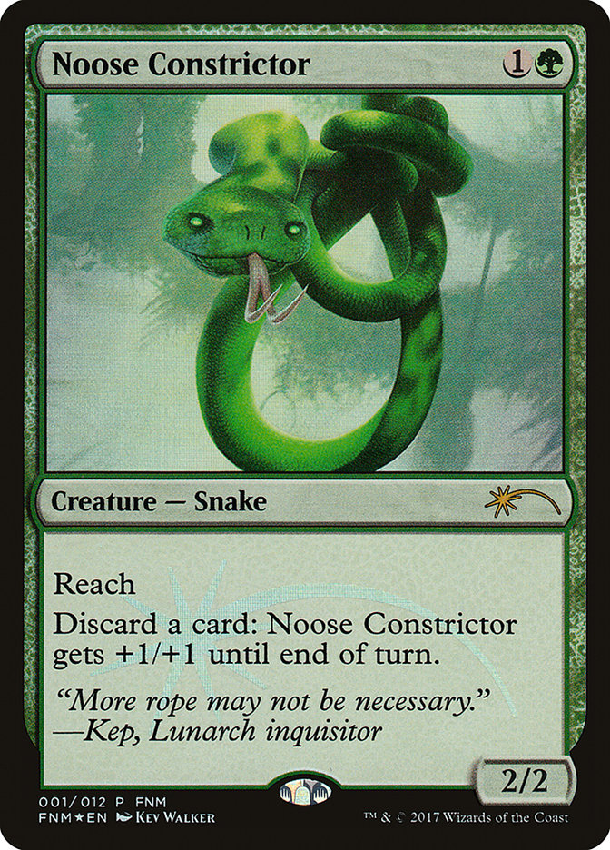 Noose Constrictor [Friday Night Magic 2017] | L.A. Mood Comics and Games