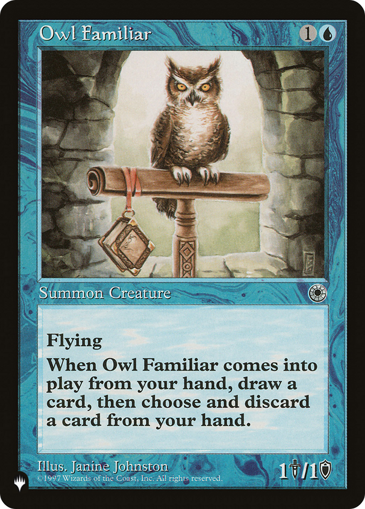 Owl Familiar [The List] | L.A. Mood Comics and Games