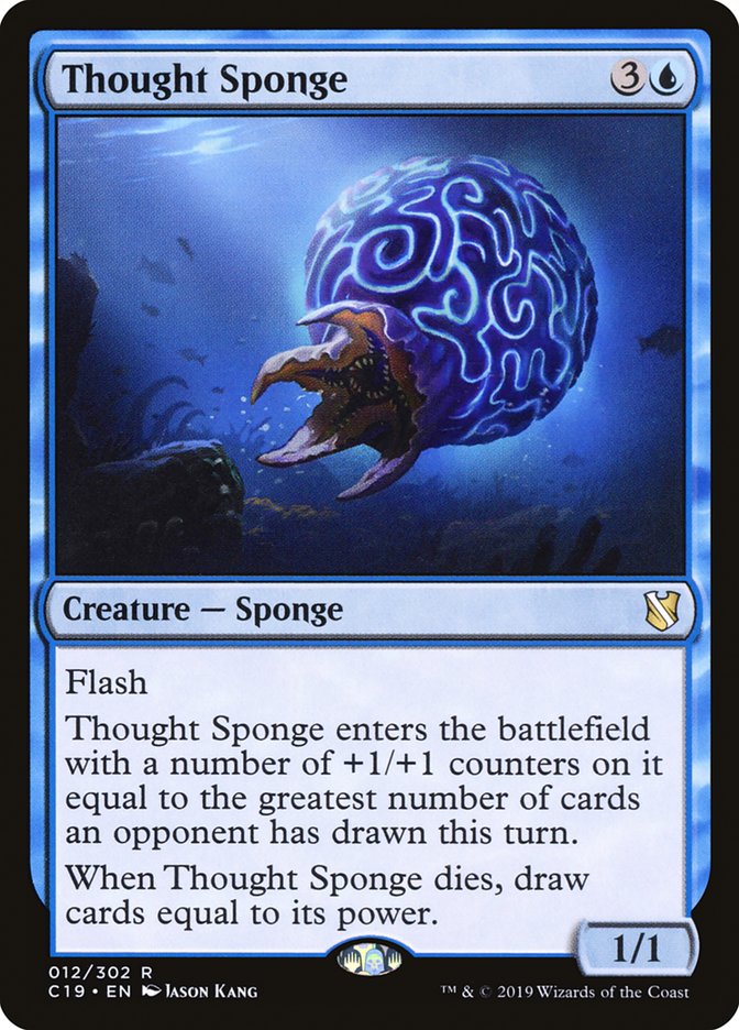 Thought Sponge [Commander 2019] | L.A. Mood Comics and Games
