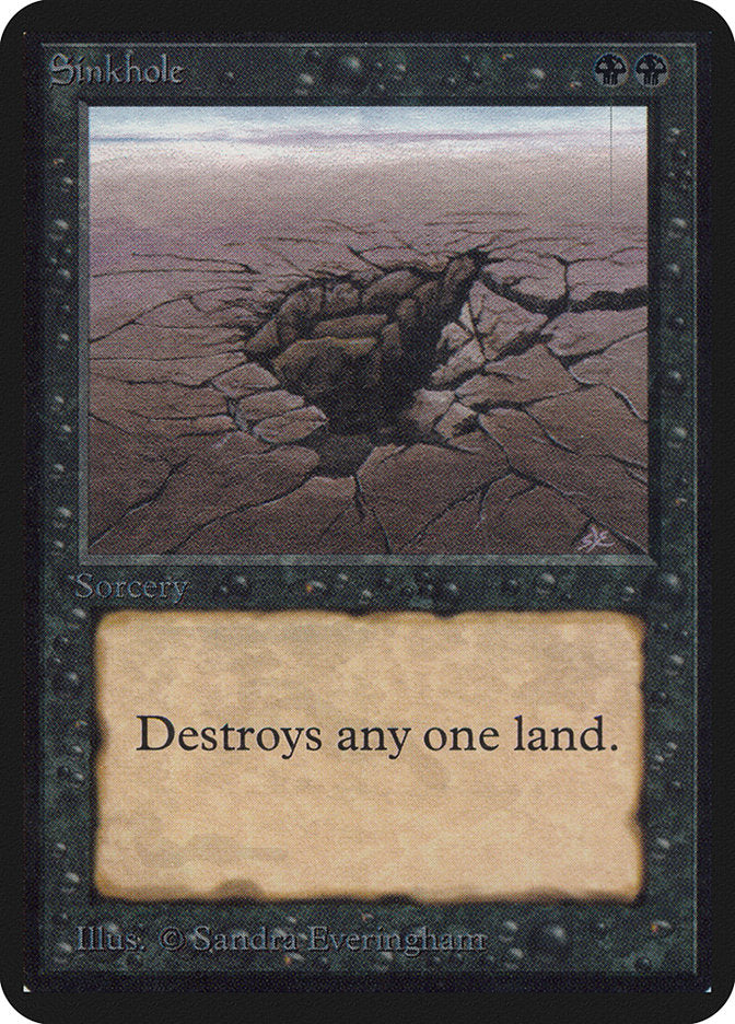 Sinkhole [Alpha Edition] | L.A. Mood Comics and Games