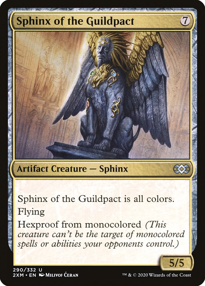 Sphinx of the Guildpact [Double Masters] | L.A. Mood Comics and Games