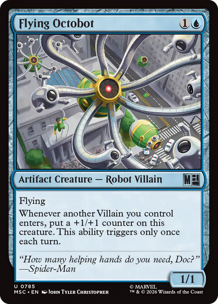 Flying Octobot [Marvel Super Heroes Commander] | L.A. Mood Comics and Games