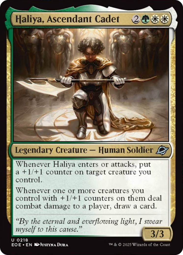 Haliya, Ascendant Cadet [Edge of Eternities] | L.A. Mood Comics and Games