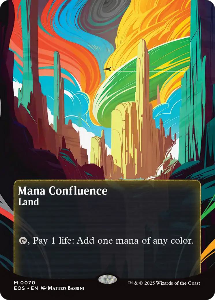 Mana Confluence (0070) (Borderless) [Edge of Eternities: Stellar Sights] | L.A. Mood Comics and Games