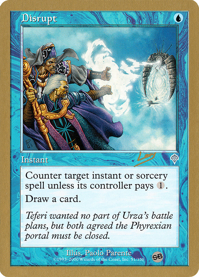 Disrupt (Raphael Levy) (SB) [World Championship Decks 2002] | L.A. Mood Comics and Games