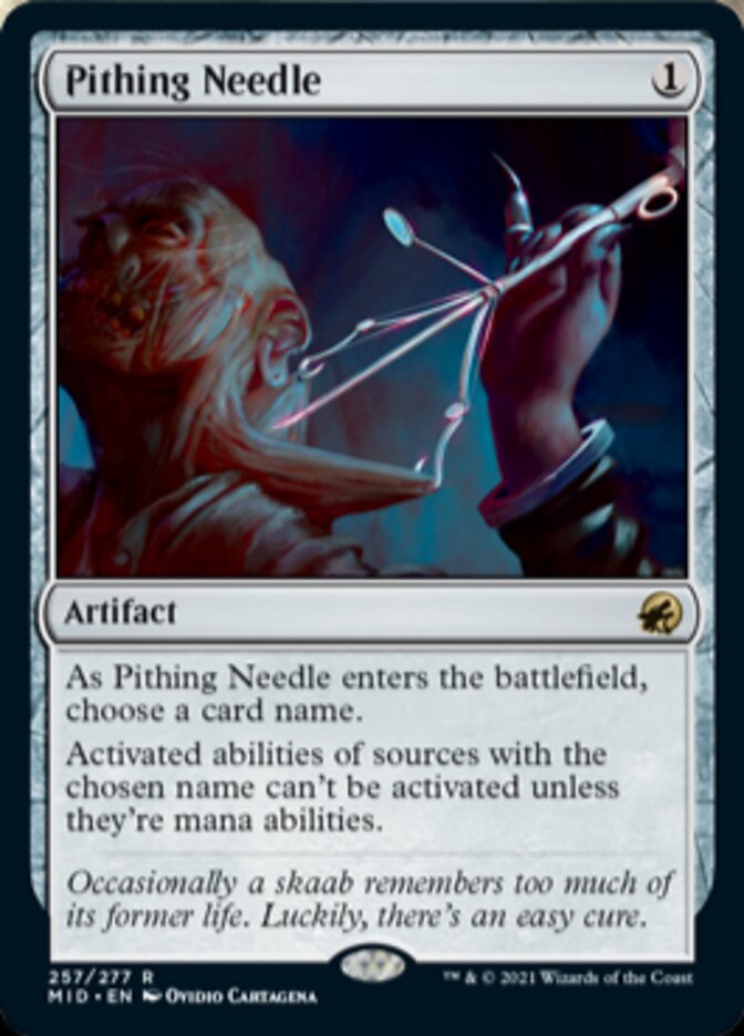 Pithing Needle [Innistrad: Midnight Hunt] | L.A. Mood Comics and Games