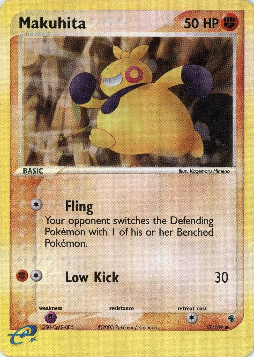 Makuhita (57/109) [EX: Ruby & Sapphire] | L.A. Mood Comics and Games
