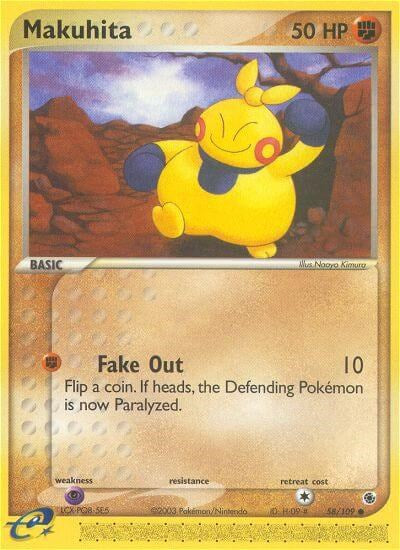 Makuhita (58/109) [EX: Ruby & Sapphire] | L.A. Mood Comics and Games