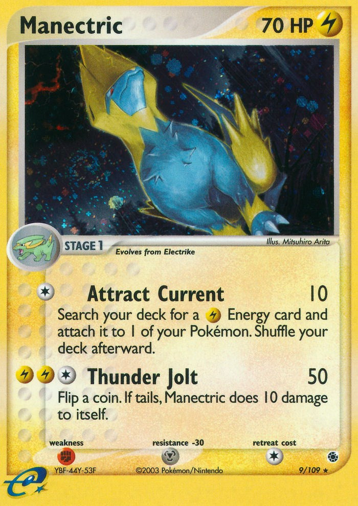 Manectric (9/109) [EX: Ruby & Sapphire] | L.A. Mood Comics and Games
