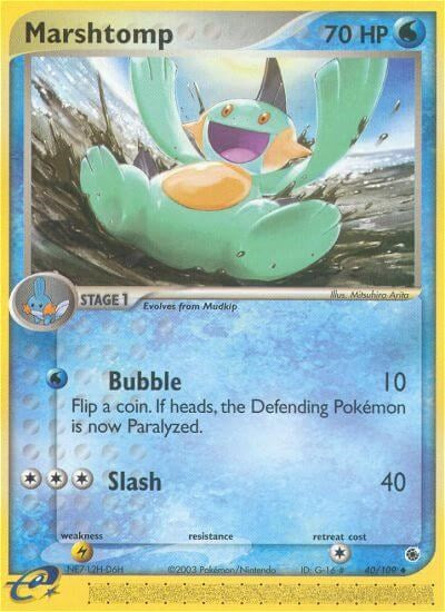 Marshtomp (40/109) [EX: Ruby & Sapphire] | L.A. Mood Comics and Games