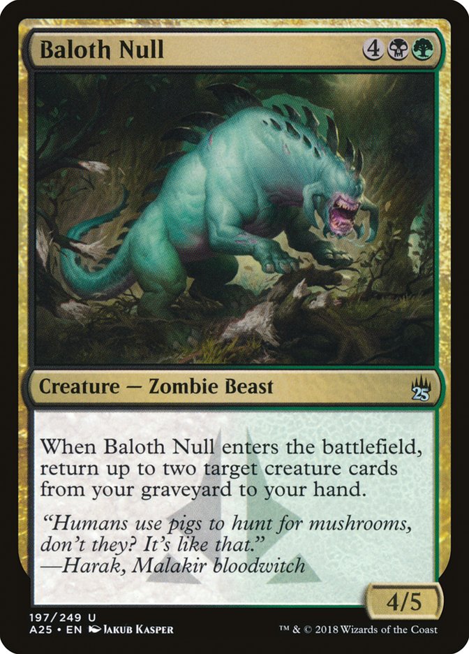Baloth Null [Masters 25] | L.A. Mood Comics and Games