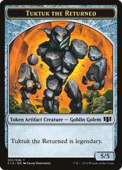 Daretti, Scrap Savant Emblem // Tuktuk the Returned Double-Sided Token [Commander 2014 Tokens] | L.A. Mood Comics and Games
