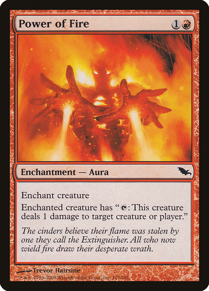 Power of Fire [Shadowmoor] | L.A. Mood Comics and Games