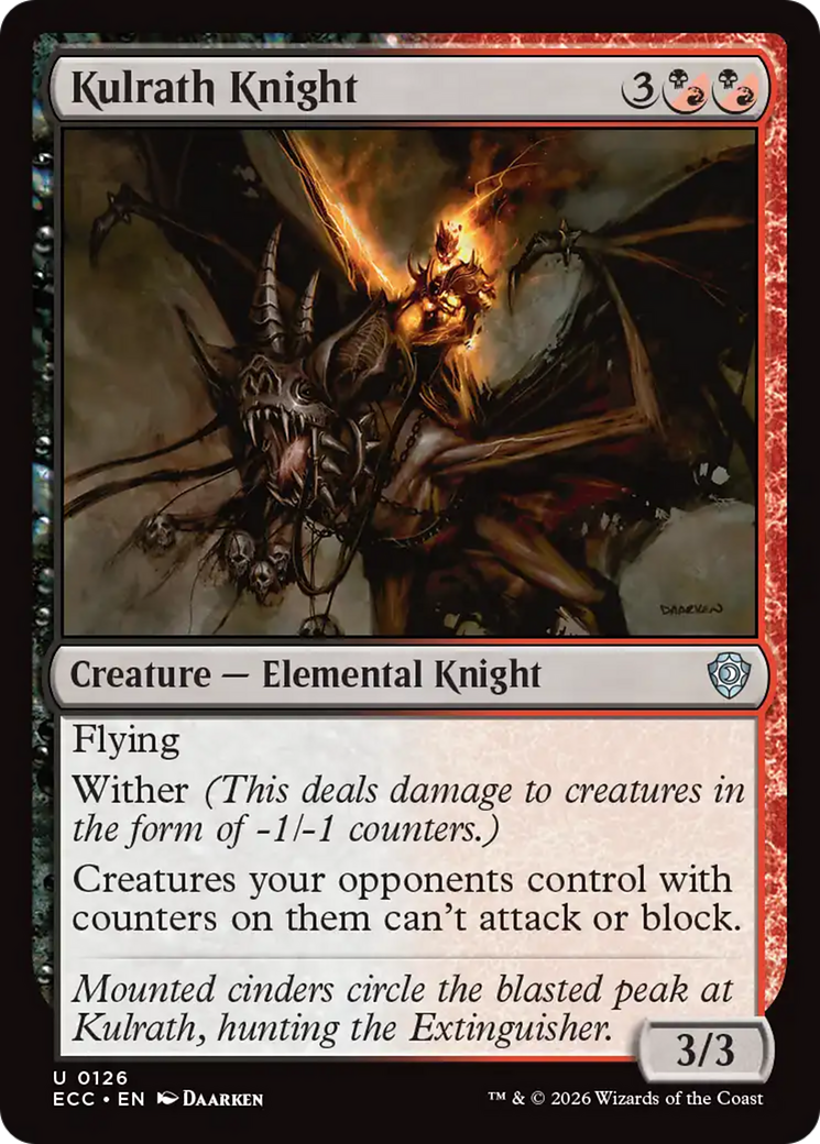 Kulrath Knight [Lorwyn Eclipsed Commander] | L.A. Mood Comics and Games