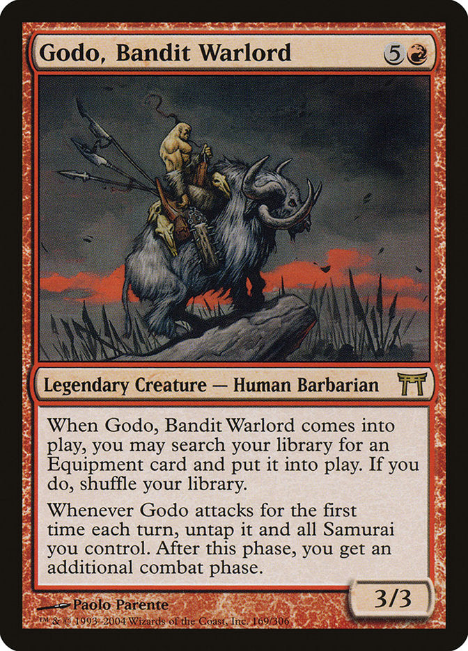Godo, Bandit Warlord [Champions of Kamigawa] | L.A. Mood Comics and Games