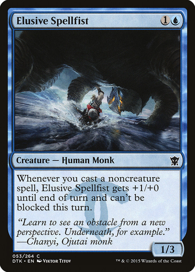Elusive Spellfist [Dragons of Tarkir] | L.A. Mood Comics and Games