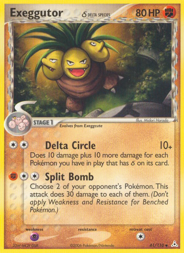 Exeggutor (41/110) (Delta Species) [EX: Holon Phantoms] | L.A. Mood Comics and Games