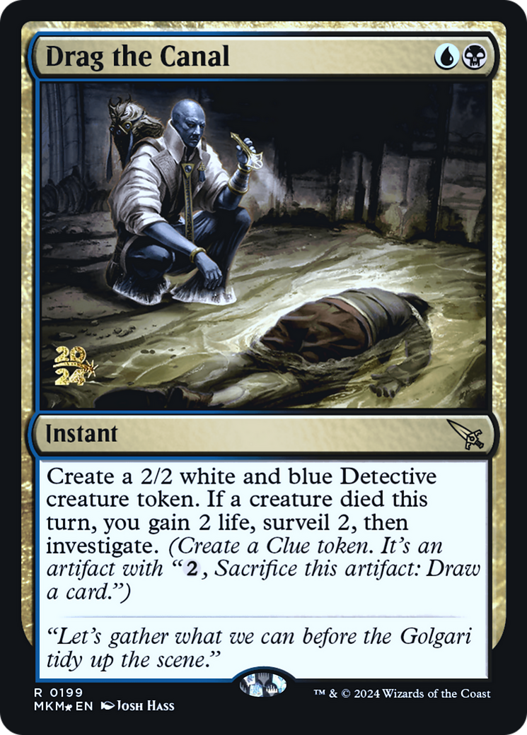 Drag the Canal [Murders at Karlov Manor Prerelease Promos] | L.A. Mood Comics and Games