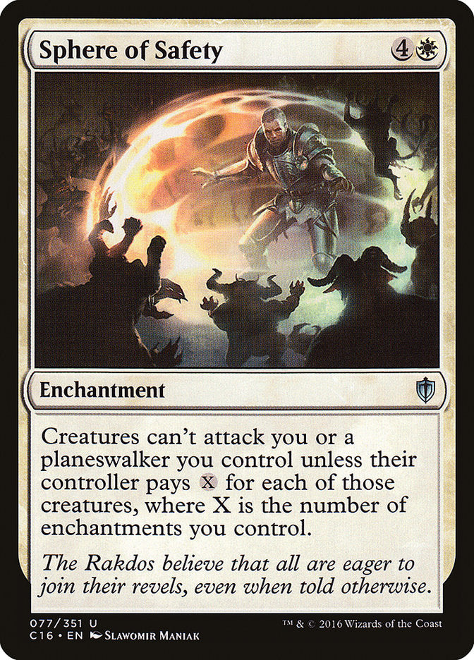 Sphere of Safety [Commander 2016] | L.A. Mood Comics and Games