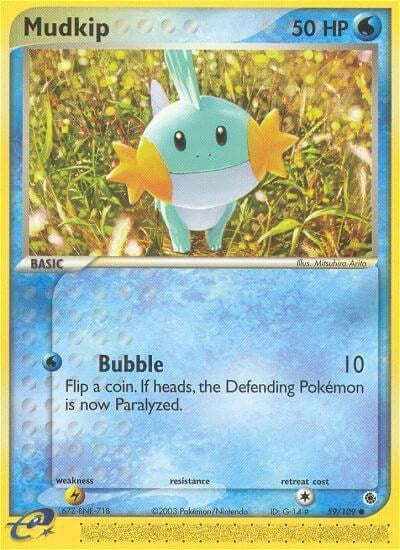 Mudkip (59/109) [EX: Ruby & Sapphire] | L.A. Mood Comics and Games