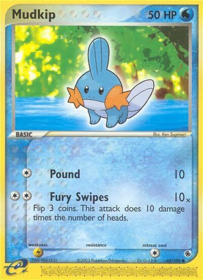 Mudkip (60/109) [EX: Ruby & Sapphire] | L.A. Mood Comics and Games