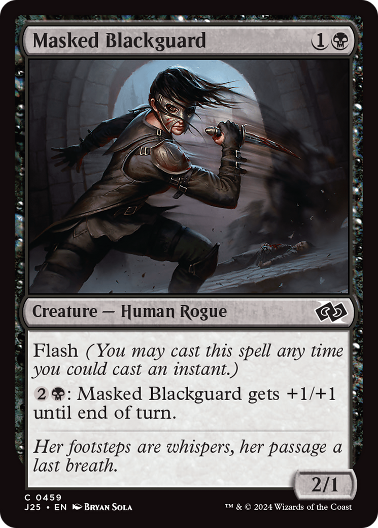 Masked Blackguard [Foundations Jumpstart] | L.A. Mood Comics and Games