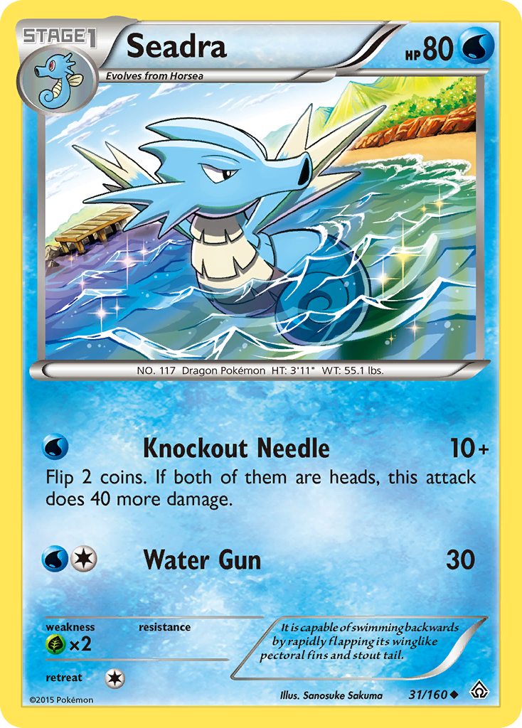 Seadra (31/160) [XY: Primal Clash] | L.A. Mood Comics and Games