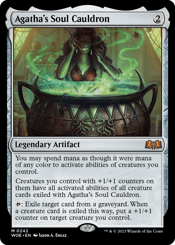 Agatha's Soul Cauldron [Wilds of Eldraine] | L.A. Mood Comics and Games