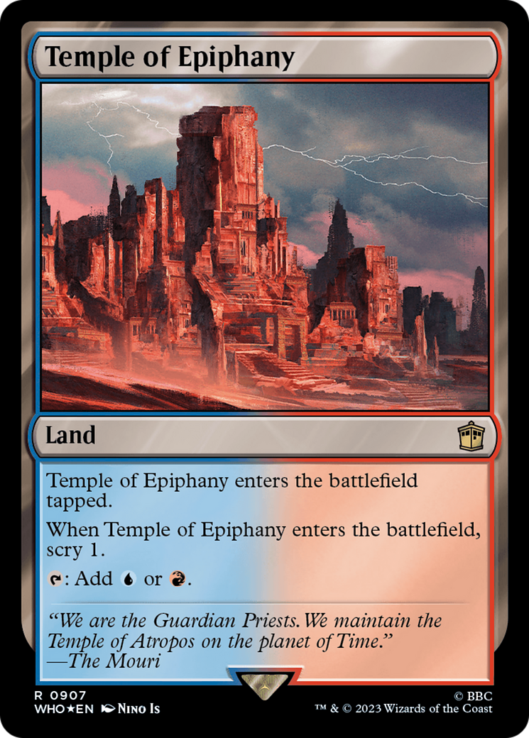 Temple of Epiphany (Surge Foil) [Doctor Who] | L.A. Mood Comics and Games