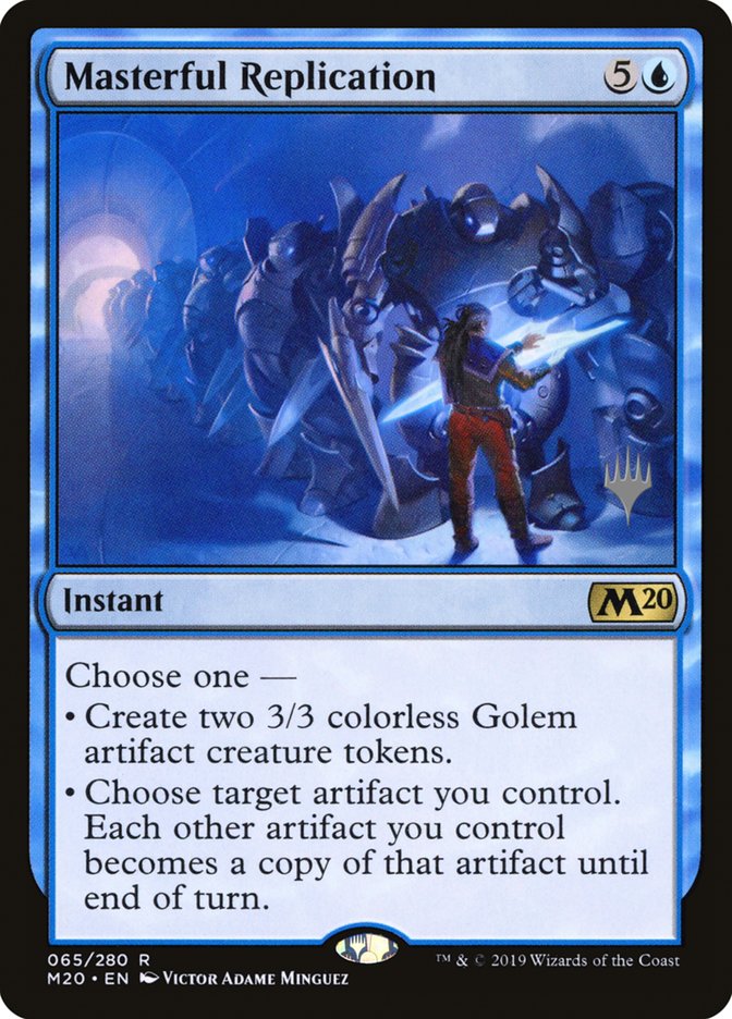 Masterful Replication (Promo Pack) [Core Set 2020 Promos] | L.A. Mood Comics and Games