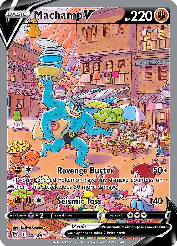 Machamp V (172/189) [Sword & Shield: Astral Radiance] | L.A. Mood Comics and Games