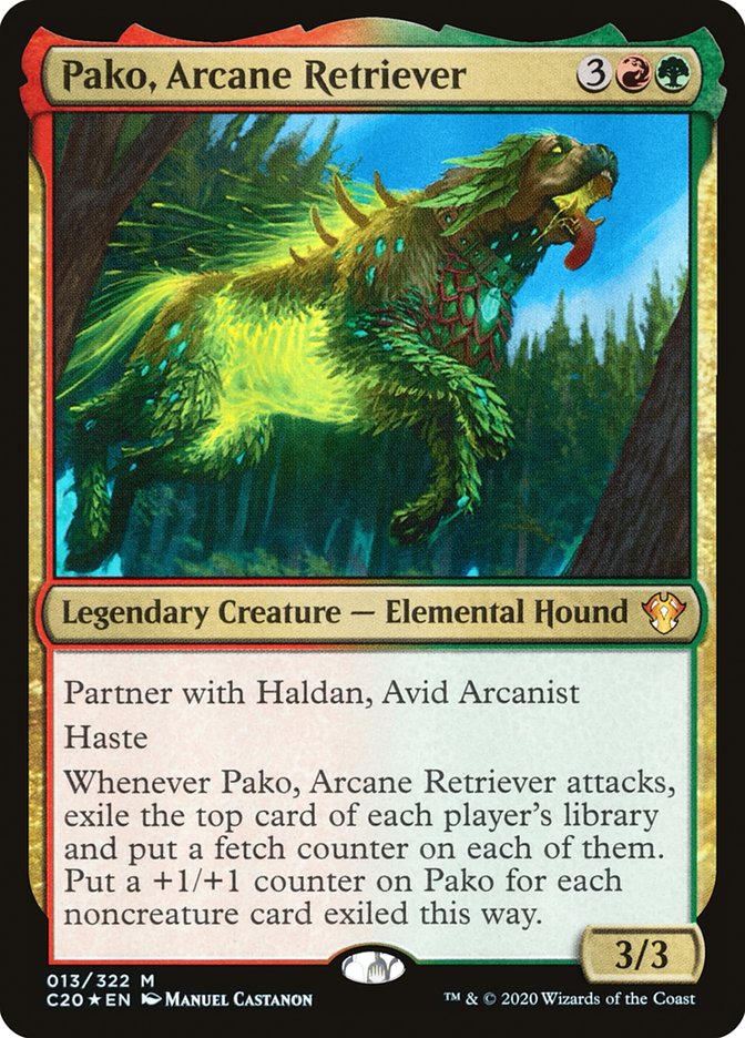Pako, Arcane Retriever [Commander 2020] | L.A. Mood Comics and Games