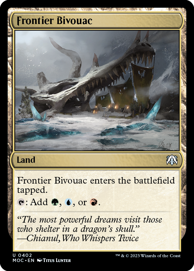 Frontier Bivouac [March of the Machine Commander] | L.A. Mood Comics and Games