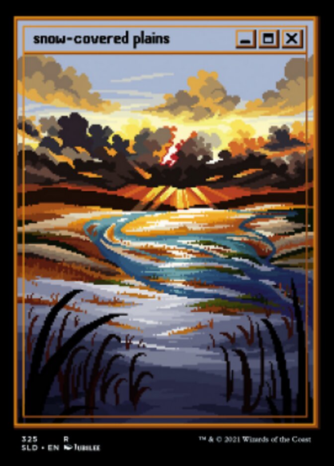 Snow-Covered Plains (325) [Secret Lair Drop Series] | L.A. Mood Comics and Games