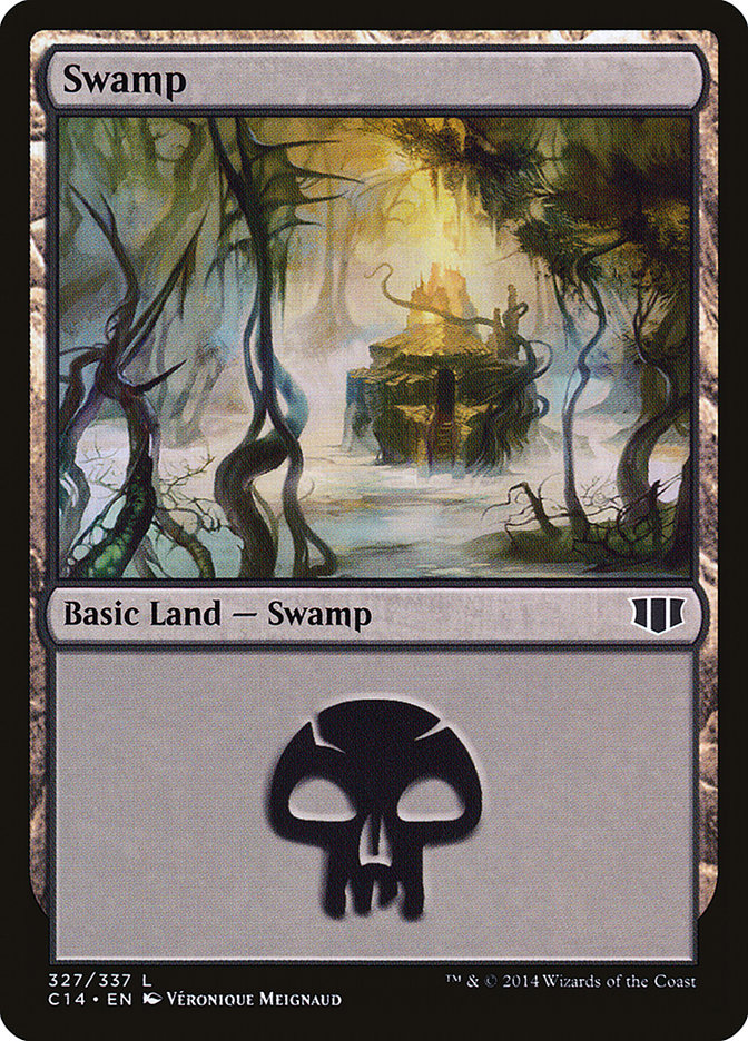 Swamp (327) [Commander 2014] | L.A. Mood Comics and Games