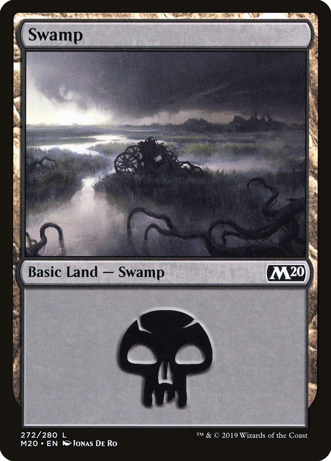 Swamp (272) [Core Set 2020] | L.A. Mood Comics and Games