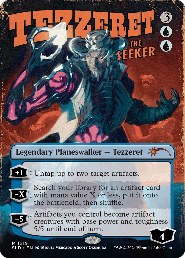 Tezzeret the Seeker (1619) [Secret Lair Drop Series] | L.A. Mood Comics and Games