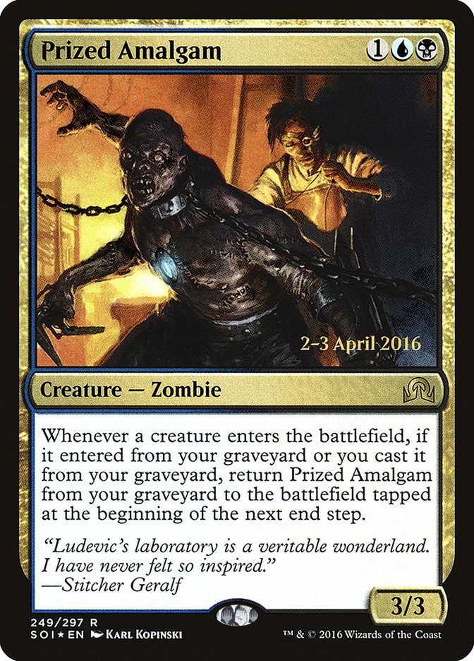Prized Amalgam [Shadows over Innistrad Prerelease Promos] | L.A. Mood Comics and Games