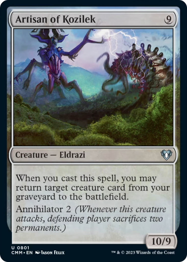 Artisan of Kozilek [Commander Masters] | L.A. Mood Comics and Games