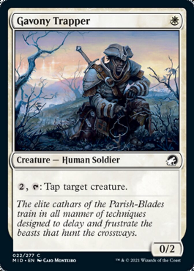 Gavony Trapper [Innistrad: Midnight Hunt] | L.A. Mood Comics and Games